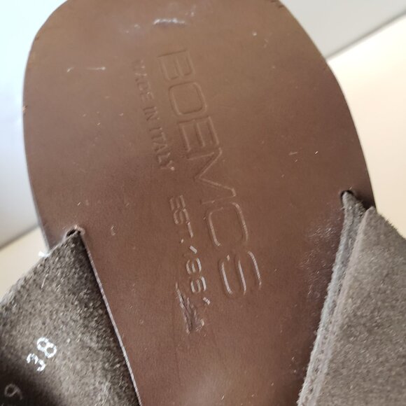 Boemos mules featuring comfortable footbeds and natural materials. Size 38 - Picture 5 of 16